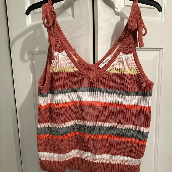 Tie String Tank Top - Picture 2 of 5